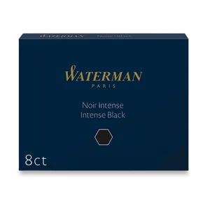 Atramentové bombičky Waterman štandardné čierne